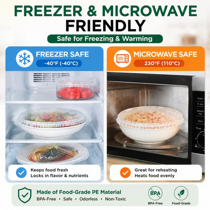🏡 Stretch & Seal Food Covers – A Kitchen Must-Have!