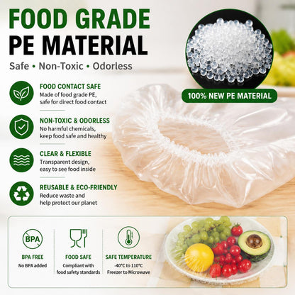 🏡 Stretch & Seal Food Covers – A Kitchen Must-Have!